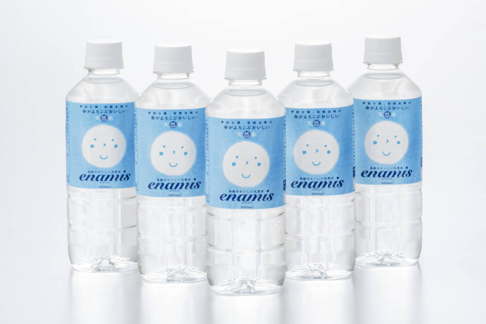 【送料無料】島根のおいしい天然水enamisペットボトル1ケース（500㎖×24本）