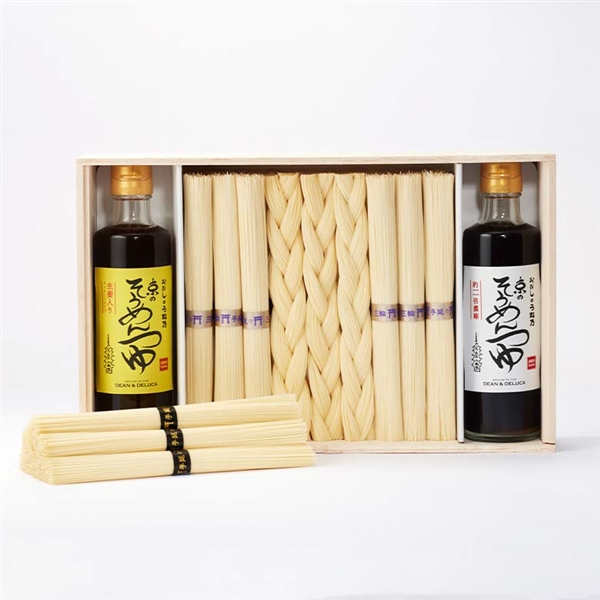 ＤＥＡＮ＆ＤＥＬＵＣＡ　三輪そうめん小西三輪素麺詰め合わせうね乃特製つゆ