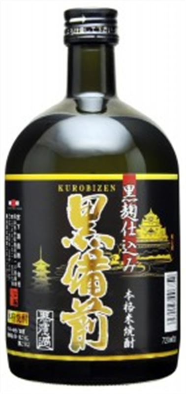 本格米焼酎 黒麹仕込み 黒備前 無濾過 720ml