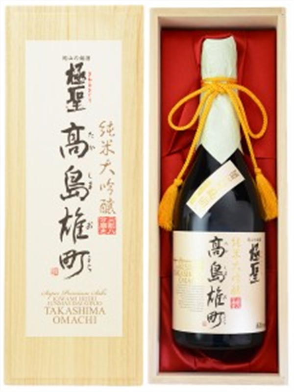 極聖 純米大吟醸 高島雄町 斗瓶囲い 720ml