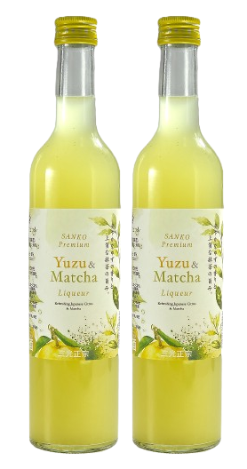 三光ゆず＆抹茶リキュール2本セット  2026年8月3日(月)新発売　三光正宗株式会社