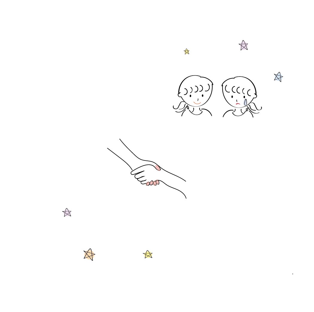 NY展示会入選作品「そっと手を」