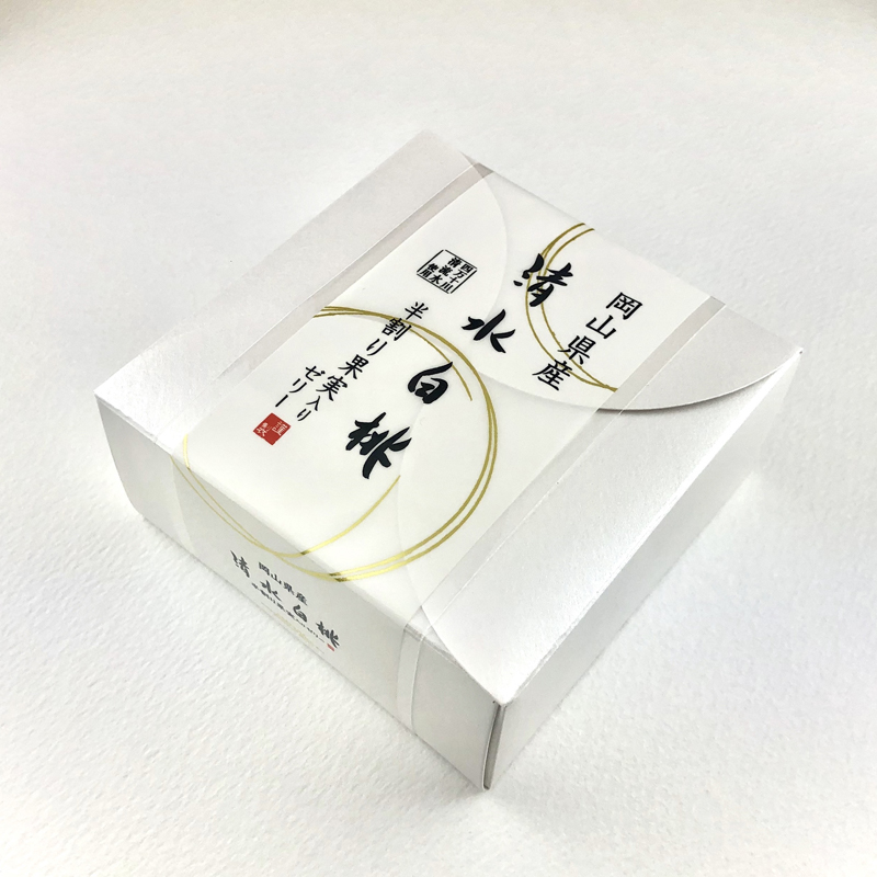 清水白桃ゼリー5個入