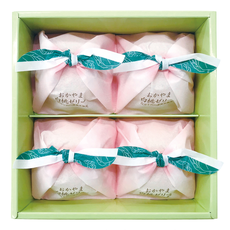 おかやま白桃ゼリー4個入