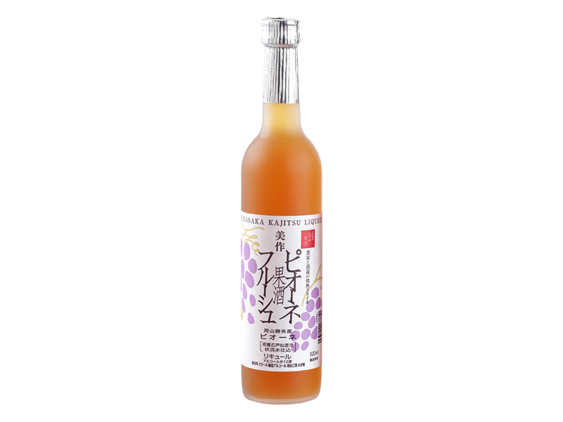 美作おめかし 美作果酒 ピオーネフルーシュ　520ｍｌ