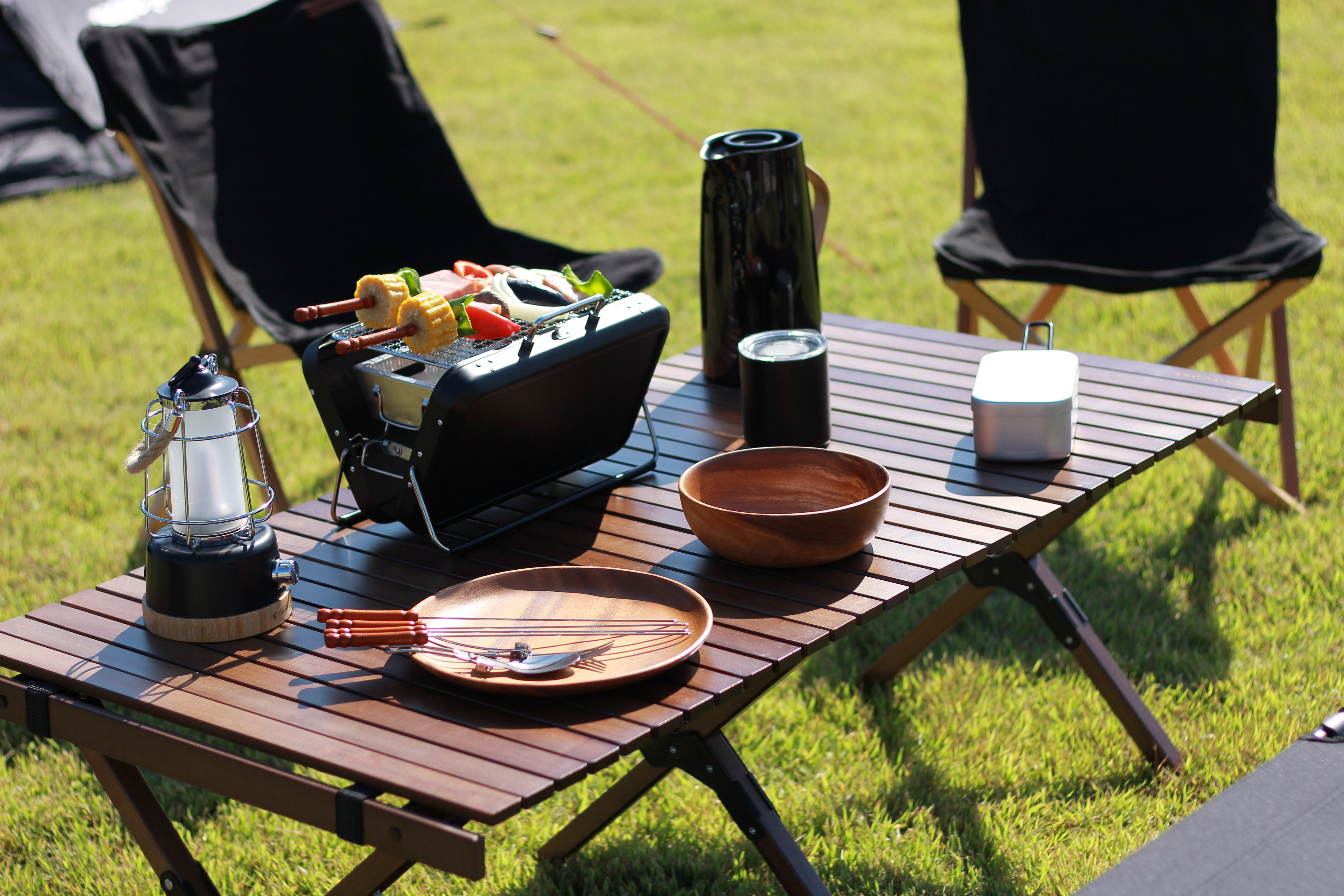 FOLDING WOOD TABLE LARGE